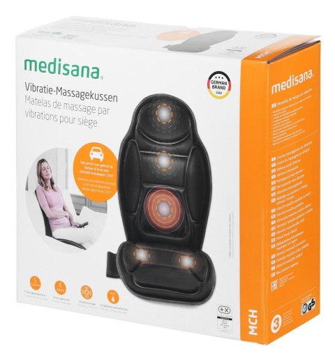 Nakładka wibracyjna na fotel Medisana MCH 4 strefy | 5 programów | adapter samochodowy