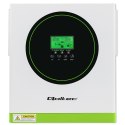 Qoltec Hybrydowy inwerter solarny Off-Grid 1500W | 100A | 12V | MPPT | Sinus | Opcja Wi-Fi | Power Factor 1.0