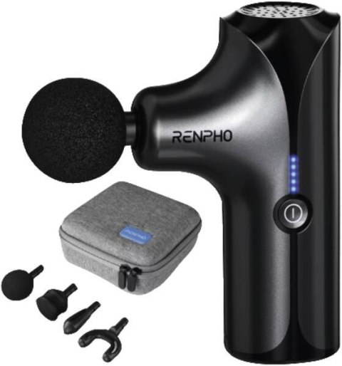 Renpho 2233581 masażer ARM, Nogi, Szyja, Trapezius Czarny