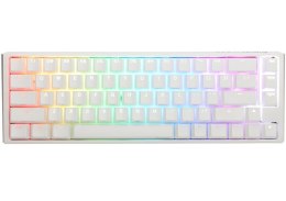 Ducky One 3 Classic Pure White SF klawiatura Gaming USB Niemiecki Biały