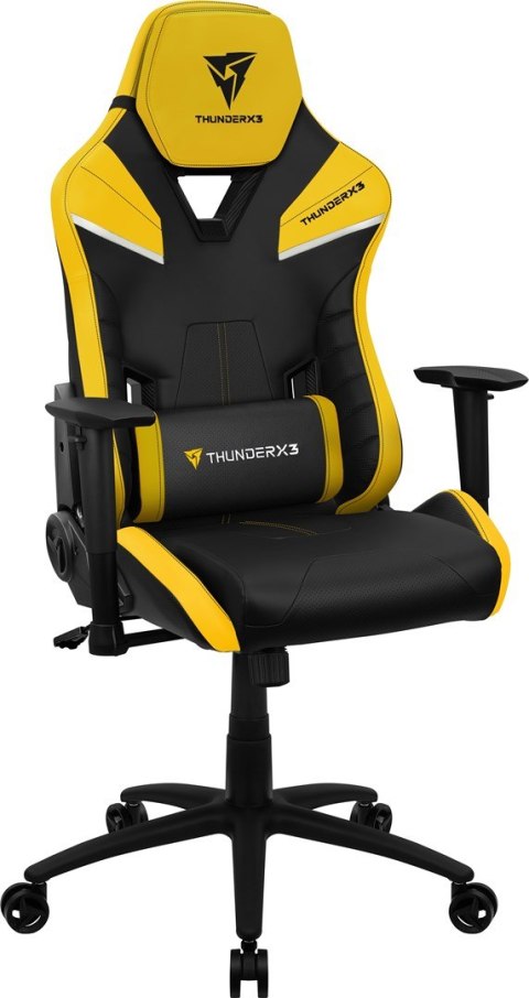 ThunderX3 TC5 Air Tech Uniwersalny fotel dla gracza Obite siedzisko Czarny, Żółty