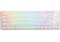 Ducky One 3 Classic Pure White SF klawiatura Gaming USB Niemiecki Biały