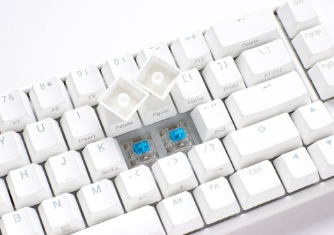 Ducky One 3 Classic Pure White SF klawiatura Gaming USB Niemiecki Biały