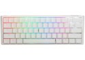 Ducky One 3 Mini Pure White klawiatura Gaming USB Niemiecki Biały