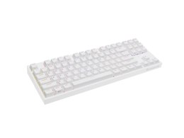 GENESIS Thor 404 TKL klawiatura Gaming USB QWERTY Amerykański międzynarodowy Biały