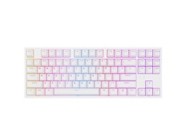 GENESIS Thor 404 TKL klawiatura Gaming USB QWERTY Amerykański międzynarodowy Biały