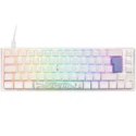 Ducky One 3 Classic Pure White SF klawiatura Gaming USB Niemiecki Biały