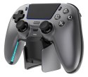 Deltaco Gaming GAM-199-STEELGRAY kontroler gier Szary, Metaliczny, Stal Bluetooth/USB Gamepad PlayStation 5, Android, iOS