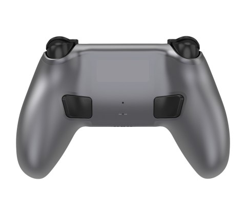 Deltaco Gaming GAM-199-STEELGRAY kontroler gier Szary, Metaliczny, Stal Bluetooth/USB Gamepad PlayStation 5, Android, iOS