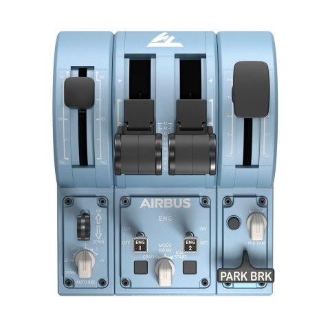 Thrustmaster TCA Quadrant Add-On Airbus Edition Czarny, Niebieski Flight Sim PC