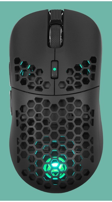 GAMIAC PX71 myszka Gaming Oburęczny RF Wireless + USB Type-A Optyczny 16000 DPI