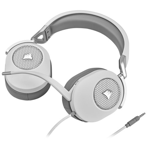 Corsair HS65 SURROUND Zestaw słuchawkowy Przewodowa Ręczny Gaming Biały