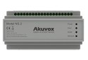Akuvox NS-2 przełącznik sieciowy Fast Ethernet (10/100) DIN rail Szary