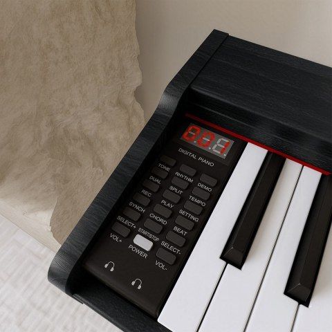 Kruger&Matz pianino cyfrowe KMDP-45-BK czarny mat