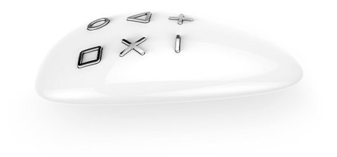 Pilot zdalnego sterowania FIBARO KeyFob, biały (FGKF-601 ZW5)