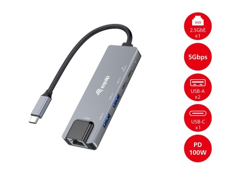 Adapter USB Equip 133496 USB 3.2 Gen 1 (3.1 Gen 1) Type-C Szary