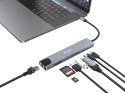 Adapter USB Equip 133497 USB Type-C Czarny, Szary