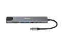 Adapter USB Equip 133497 USB Type-C Czarny, Szary