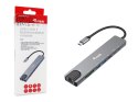 Adapter USB Equip 133497 USB Type-C Czarny, Szary