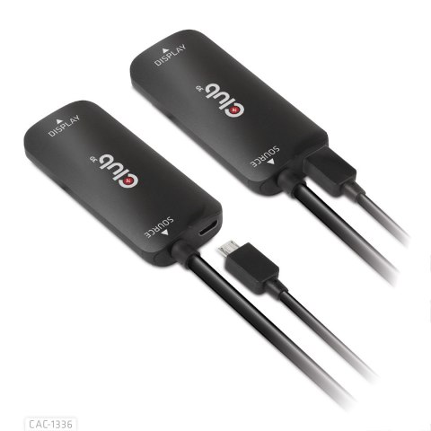 CLUB3D CAC-1336 adapter kablowy 1 m HDMI + USB USB Type-C Czarny
