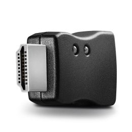 Lindy 32115 przejściówka do kabli HDMI Czarny