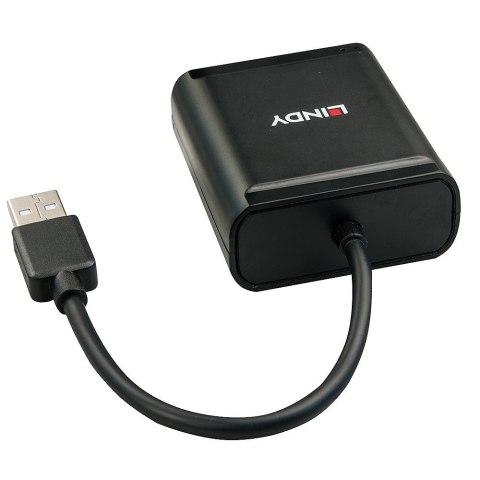 Lindy 42679 huby i koncentratory USB 2.0 Czarny