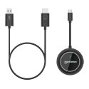 Bezprzewodowy transmiter obrazu USB-C do HDMI 1080p do 30m