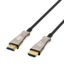 EFB Elektronik HDMI-20-00008 kabel HDMI 20 m HDMI Typu A (Standard) Czarny, Stal nierdzewna