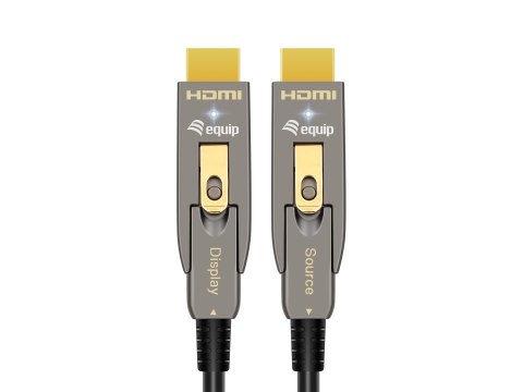 Equip 119473 kabel HDMI 20 m HDMI Type-A/HDMI Type-D Czarny