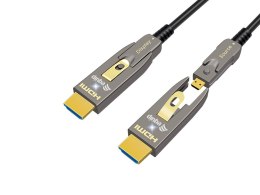Equip 119473 kabel HDMI 20 m HDMI Type-A/HDMI Type-D Czarny