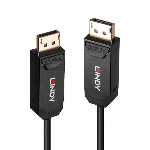 Lindy 38520 kabel DisplayPort 10 m Czarny