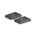 PureTools PT-HDBT-200 przedłużacz AV Nadajnik i odbiornik AV Czarny