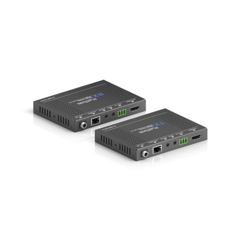 PureTools PT-HDBT-200 przedłużacz AV Nadajnik i odbiornik AV Czarny