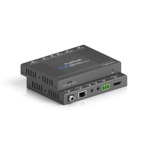 PureTools PT-HDBT-200 przedłużacz AV Nadajnik i odbiornik AV Czarny