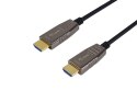 Ultra High Speed - Kabel HDMI z Ethernetem - HDMI męski na męski HDMI - 50,0 m - Aktywny kabel optyczny (AOC), obsługa 8K 60 Hz