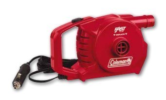 Pompka samochodowa do materaca Coleman Quickpump 12V - red