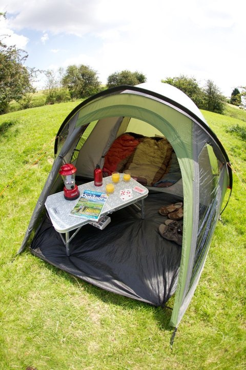 Coleman Darwin 4 Plus 4 os. Zielony Namiot kopułowy / Igloo