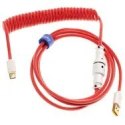 Ducky Premicord kabel USB 1,8 m USB A USB C Różowy