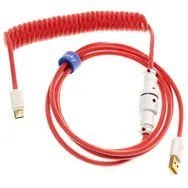 Ducky Premicord kabel USB 1,8 m USB A USB C Różowy