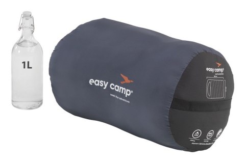Easy Camp 240209 śpiwór Dorosły Mikrofibra, Oxford, Poliester Czarny