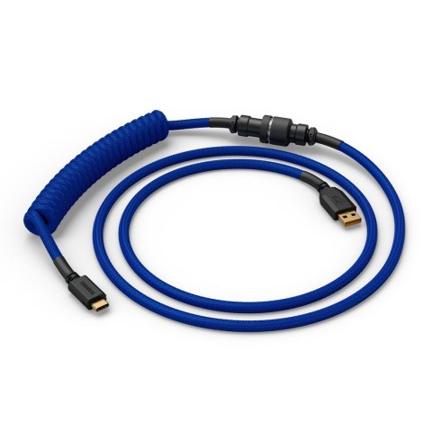 Glorious Gaming GLO-KB-ACC-CBL-COIL-CBLU kabel klawiatury/myszy Niebieski 1,4 m