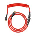 Glorious Gaming GLO-KB-ACC-CBL-COIL-CRED kabel klawiatury/myszy Czerwony 1,4 m