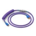 Glorious Gaming GLO-KB-ACC-CBL-COIL-NEB kabel klawiatury/myszy Fioletowy 1,4 m