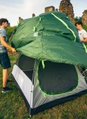 Husky Namiot turystyczny dwuosobowy BIZAM 2 PLUS, 145 x 290 x 120 cm, 3,6kg zielony