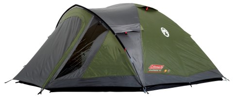 Namiot Coleman Darwin 3 Plus dla 3 osób Zielony - Szary