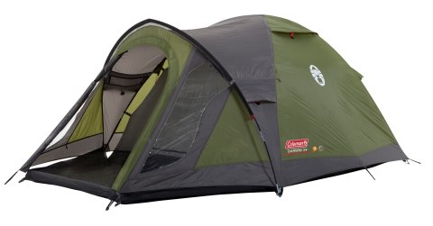 Namiot Coleman Darwin 3 Plus dla 3 osób Zielony - Szary