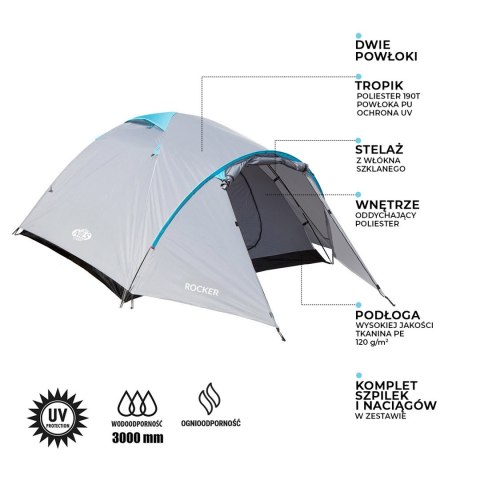Namiot NILS CAMP ROCKER NC6013 3 osobowy