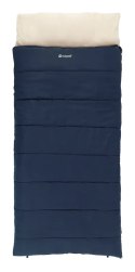 Śpiwór syntetyczny Outwell Contour Lux XL (200 cm) - blue r.LEWY