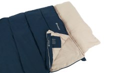 Śpiwór syntetyczny Outwell Contour Lux XL (200 cm) - blue r.LEWY