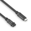 Przedłużacz USB4 Gen2 USB-C M/F pasywny 3m
